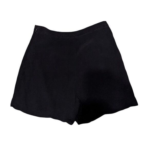Aritzia WILFRED black short with zip size 4 @P - Picture 1 of 6
